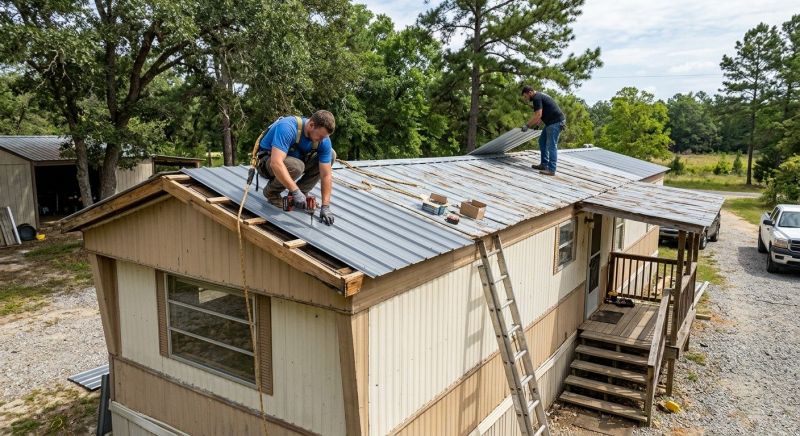 Fixing Metal Roof Leaks